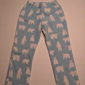 Forever 21 Plush PJ Bottoms Polar Bears. Med